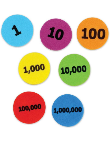 DISCOS PARA VALORES LEARNING RESOURCES