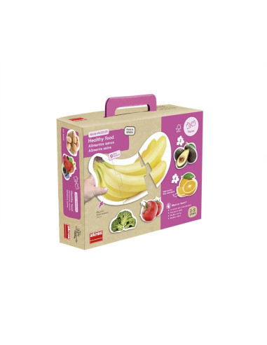 BABY PUZZLES ALIMENTOS SANOS AKROS