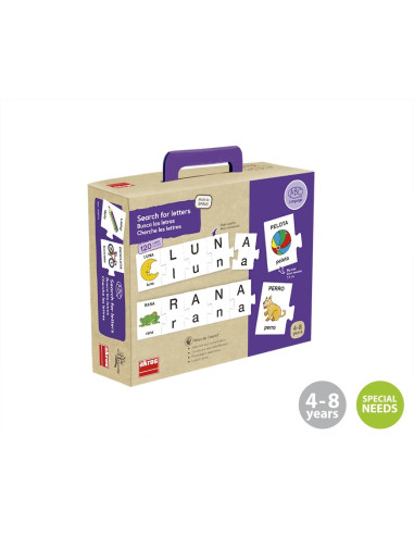 BUSCA LAS LETRAS AKROS