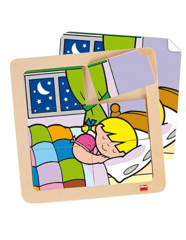 PUZZLE ZARO Y NITA 6 PIEZAS AKROS