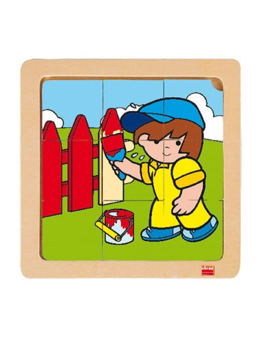 PUZZLE ZARO Y NITA 9 PIEZAS AKROS