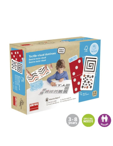 DOMINÓ TACTO-VISUAL AKROS