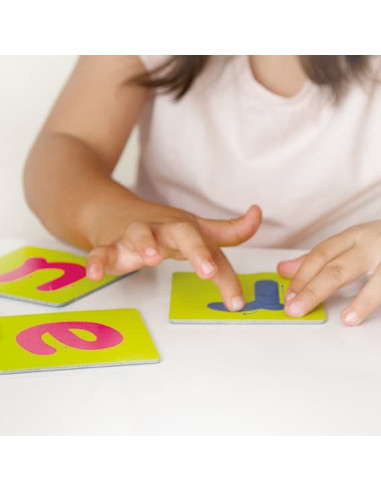 TACTO-FICHAS DE LETRAS Y SIGNOS DE...