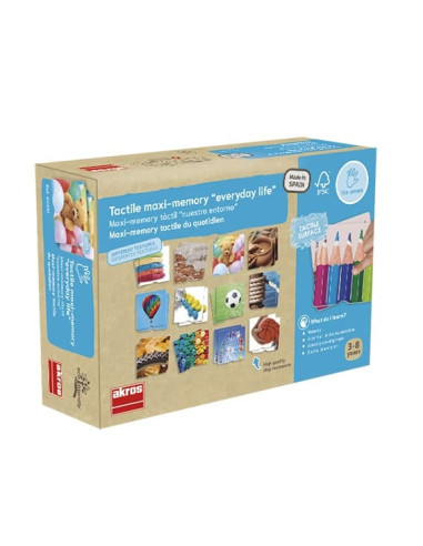 MAXI-MEMORY TÁCTIL NUESTRO ENTORNO AKROS