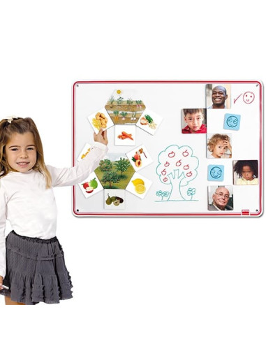 PIZARRA METÁLICA ENROLLABLE Y...