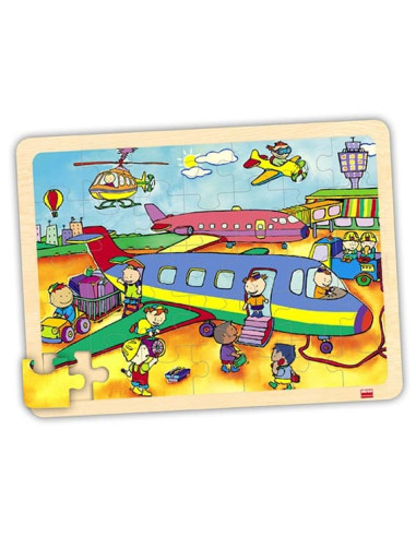 PUZZLES TRANSPORTES AKROS