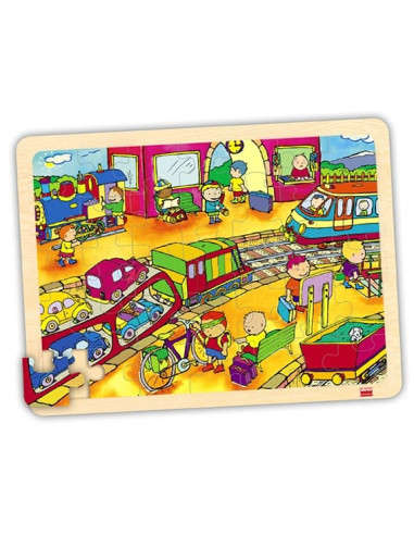 PUZZLES TRANSPORTES AKROS