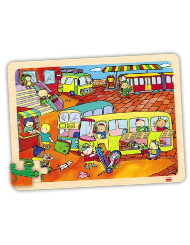 PUZZLES TRANSPORTES AKROS