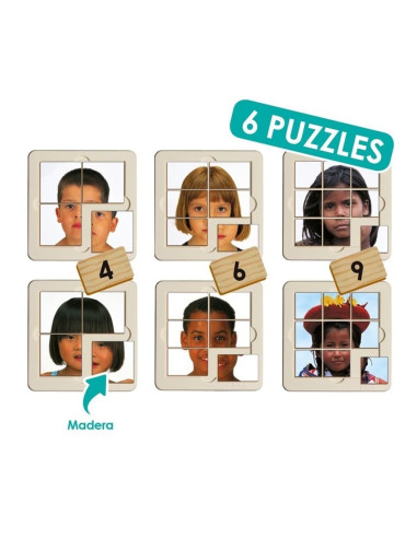 PUZZLE FOTO NIÑOS DEL MUNDO AKROS
