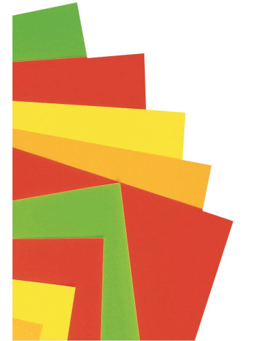 CARTULINA FLUORESCENTE ROSA 10 hojas