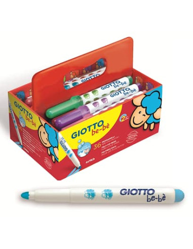 ROTULADOR GIOTTO BE-BÉ SCHOOLPACK 36 uds