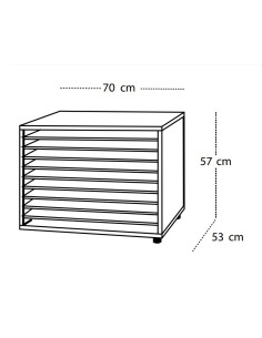 MUEBLE CARTULINAS HORIZONTAL 2