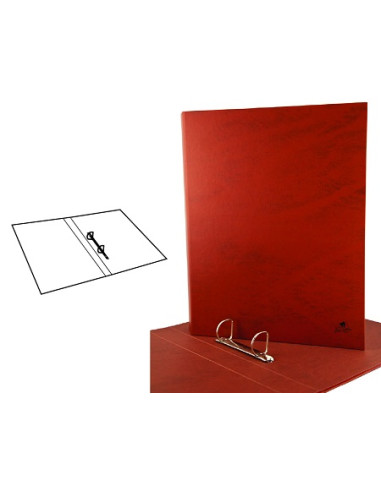 CARPETA CARTÓN FORRADO Fº NATURAL 2...