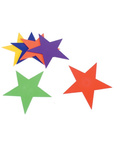 ESTRELLAS DE CAUCHO 6 Uds.