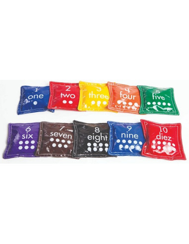 SAQUITOS NUMEROS 10 Uds.