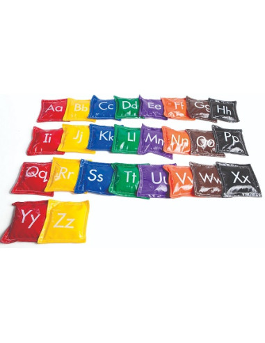 SAQUITOS LETRAS 26 LETRAS AMAYA