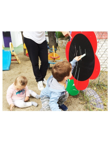 PIZARRA GIGANTE FLOR HENBEA