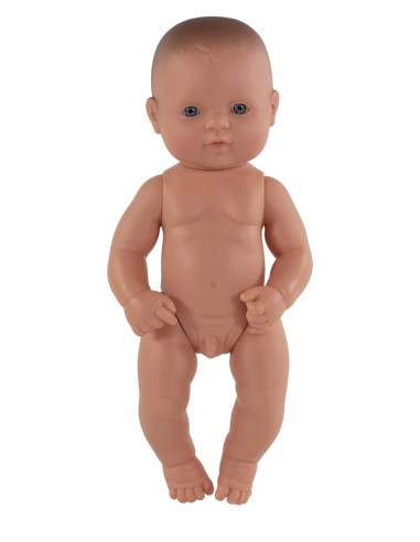 MUÑECO BEBÉ NIÑO CAUCASICO 32 cm....