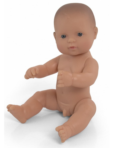 MUÑECO BEBÉ NIÑO CAUCASICO 32 cm....