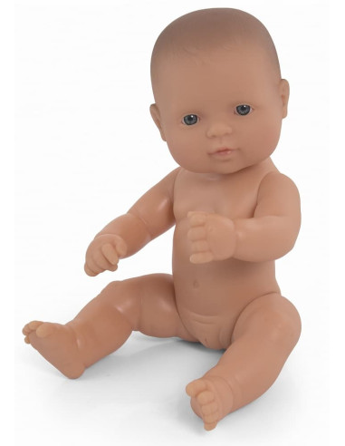 MUÑECO BEBÉ NIÑA CAUCASICA 32 cm....