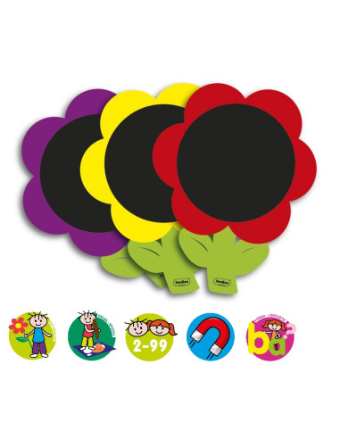 PIZARRA GIGANTE FLOR 3 ud HENBEA