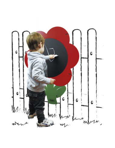 PIZARRA GIGANTE FLOR 3 ud HENBEA