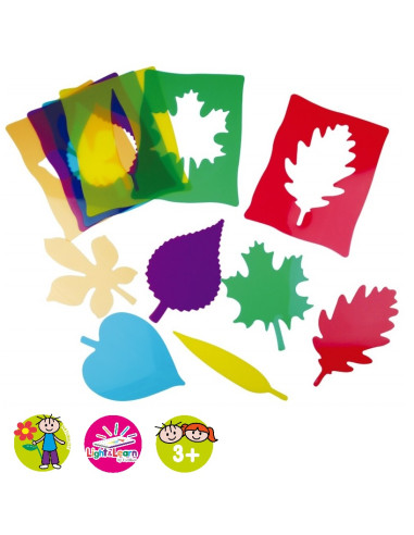 SILUETAS HOJAS MONTESSORI HENBEA