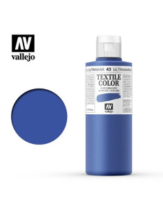 PINTURA TEXTIL AZUL 200 ml.