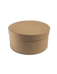 CAJA PAPEL MACHE REDONDA 8...