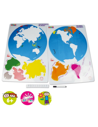 DESCUBRE LOS CONTINENTES HENBEA