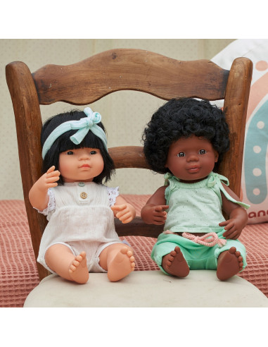 MUÑECA RECIÉN NACIDO ASIÁTICA 38 cm....