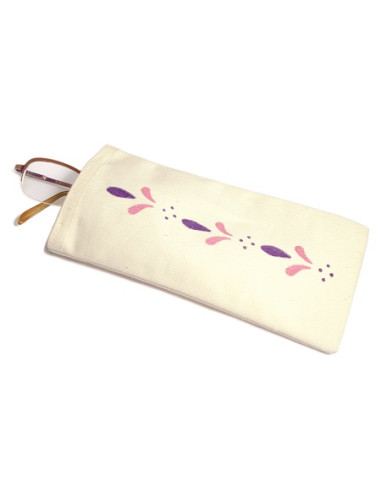 ESTUCHE ALGODÓN GAFAS 9 x 18 cm.