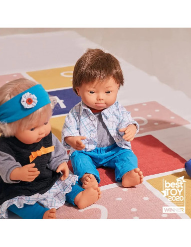 MUÑECO NIÑO DAWN CAUCASICO 38 cm.