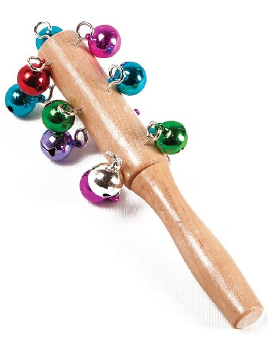 MINI CASCABEL MANGO MADERA AMAYA