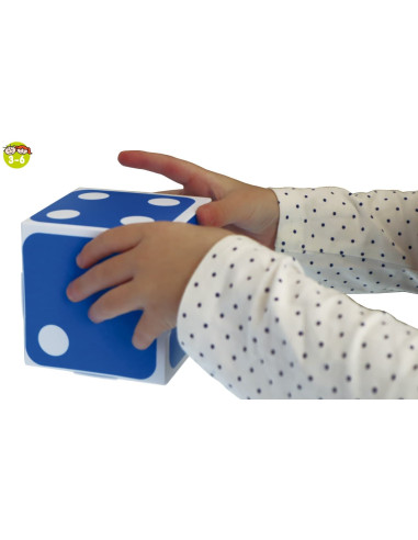 DADOS GIGANTES PUNTOS Y NÚMEROS HENBEA