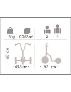 PATINETE 2-4 años TRIKES 2