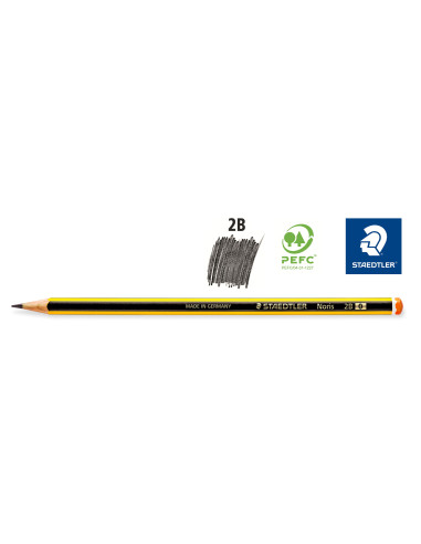 LÁPIZ STAEDTLER NORIS 120 2B CAJA 12 uds