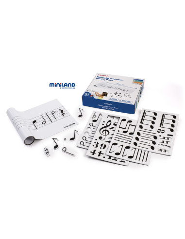 PIZARRA PENTAGRAMA MAGNÉTICA MINILAND