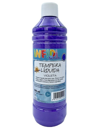 TEMPERA LIQUIDA INFIDI 500 ml VIOLETA