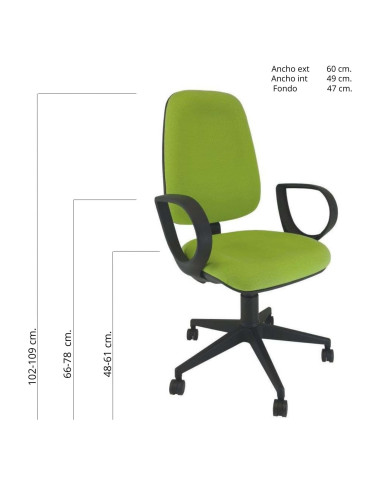 SILLA MEDICAL BASIC VERDE