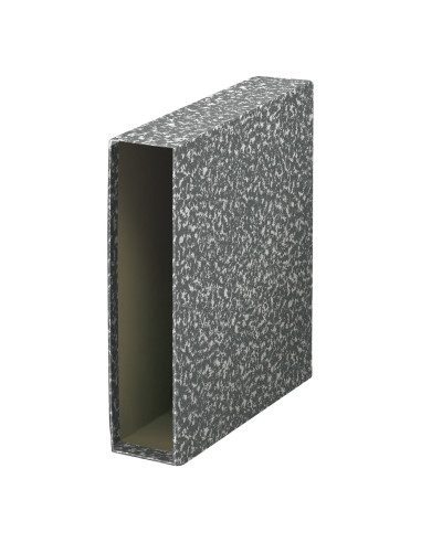 CAJA ARCHIVADOR Fº NATURAL GRIS JASPEADO