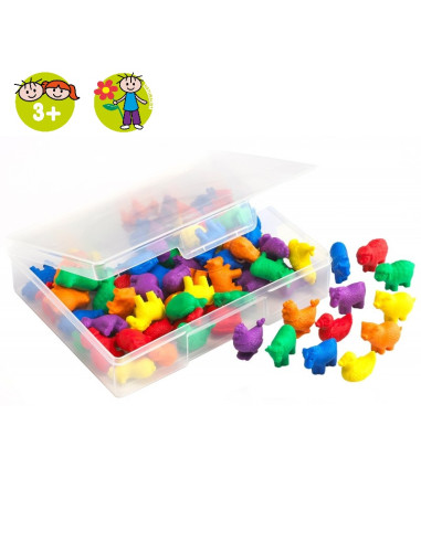 ANIMALES DE LA GRANJA 72 ud. HENBEA