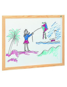 PIZARRA BLANCA MARCO MADERA...