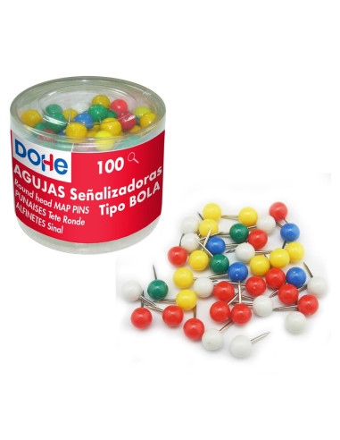 AGUJAS MAP PINS 100 UDS