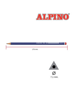LÁPIZ ALPINO JUNIOR TRI 144... 2
