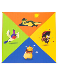 TAPETE ESTACIONES AÑO 130 x...