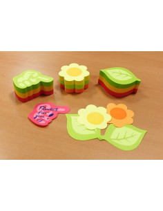 NOTAS ADHESIVAS FLOR 225 hojas 2
