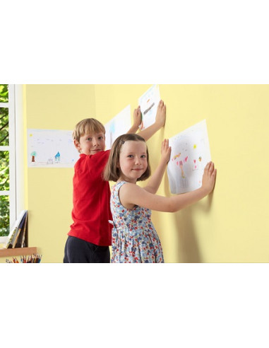 PAPEL ADHESIVO BLANCO ROLLO 12.2 m