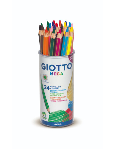 PINTURAS GIOTTO MEGA 24 colores