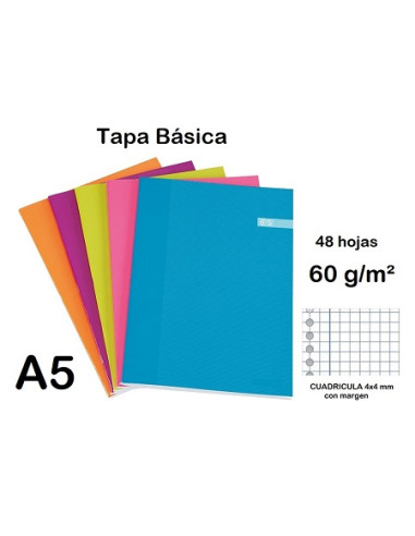 LIBRETA RCA 4º 48 h CUADRO 4x4 mm